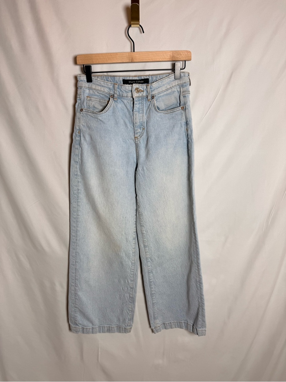Marc O'Polo Light Blue Wide-Leg Jeans